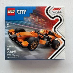LEGO City Formula 1 Race Car - Orange and Black